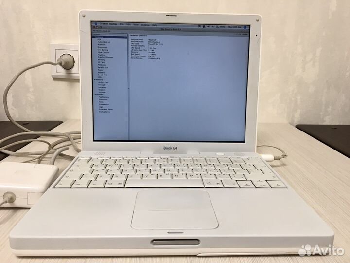Ноутбук iBook G4