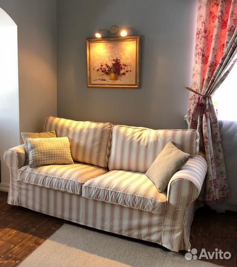 Чехол для 2-х местного дивана-кровати экторп(икеа)