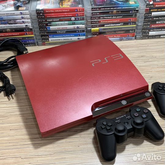PlayStation 3 320Gb + 50Игр + 2Геймпада Гарантия