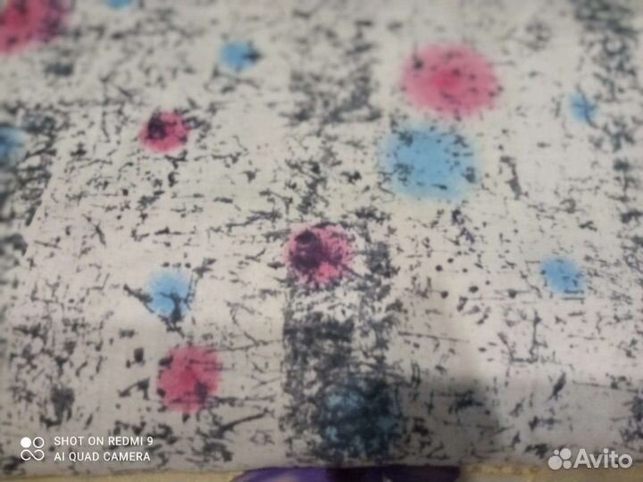 Отрезы ткани СССР и скатерть