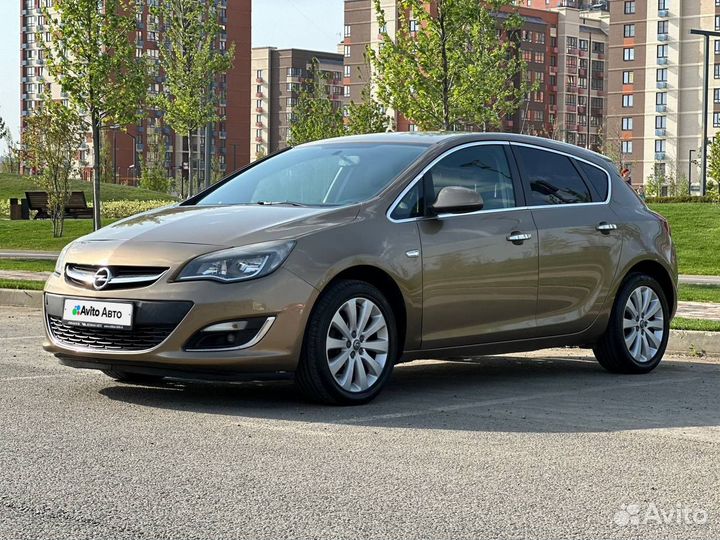 Opel Astra 1.4 AT, 2012, 141 539 км