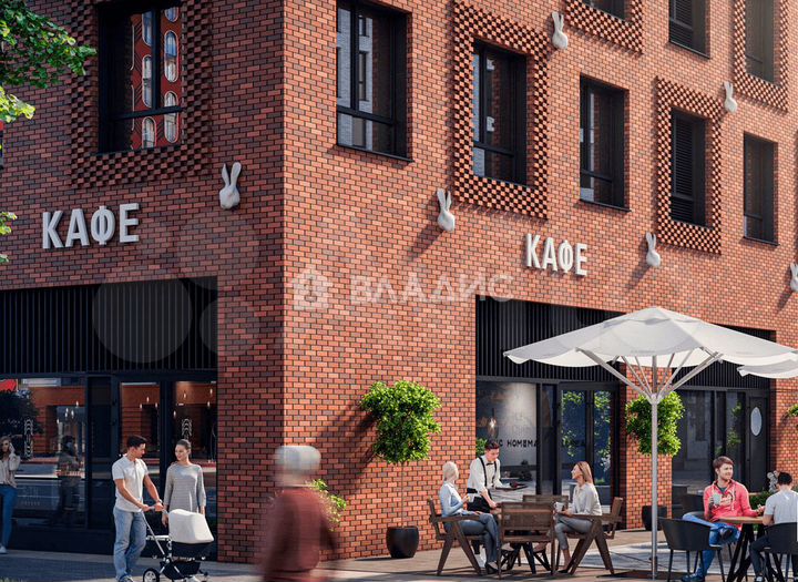 1-к. квартира, 42,1 м², 5/12 эт.