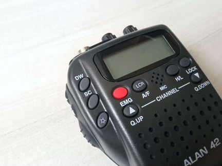 Радиостанция Alan 42 на 27 мгц, новая