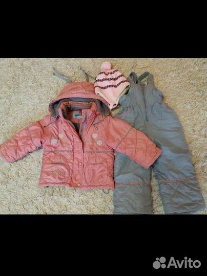 Костюм зимний детский на девочку