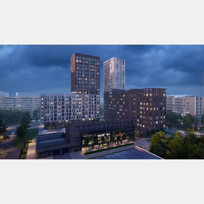 1-к. квартира, 70,3 м², 4/20 эт.