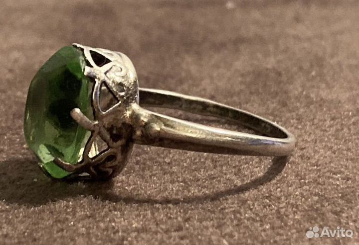 Колечко СССР серебро 875 проба