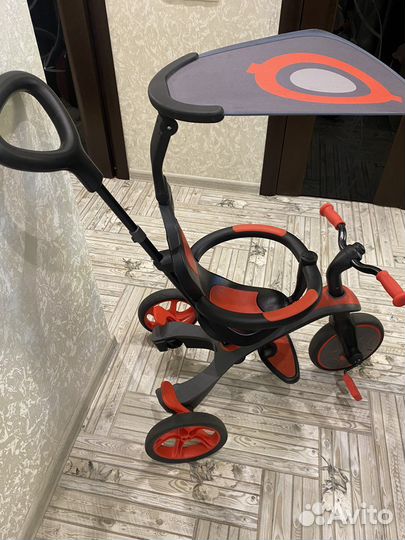 Трехколесный велоcипед-беговел Globber (4 в 1)