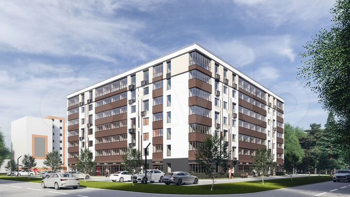 Квартира-студия, 40 м², 4/7 эт.
