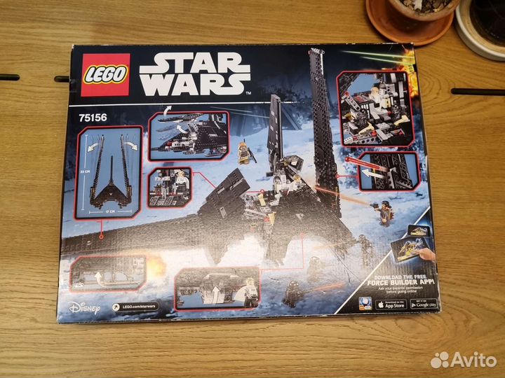 Новый Lego Star Wars 75156