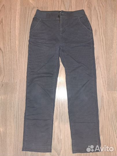 Утепленные брюки для мальчика р.152