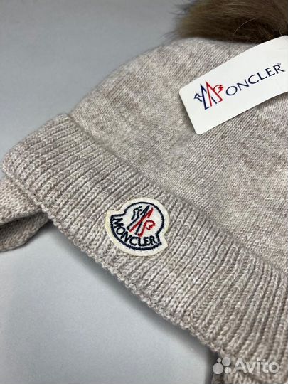 Шапка с шарфом детская M.o.n.c.l.e.r