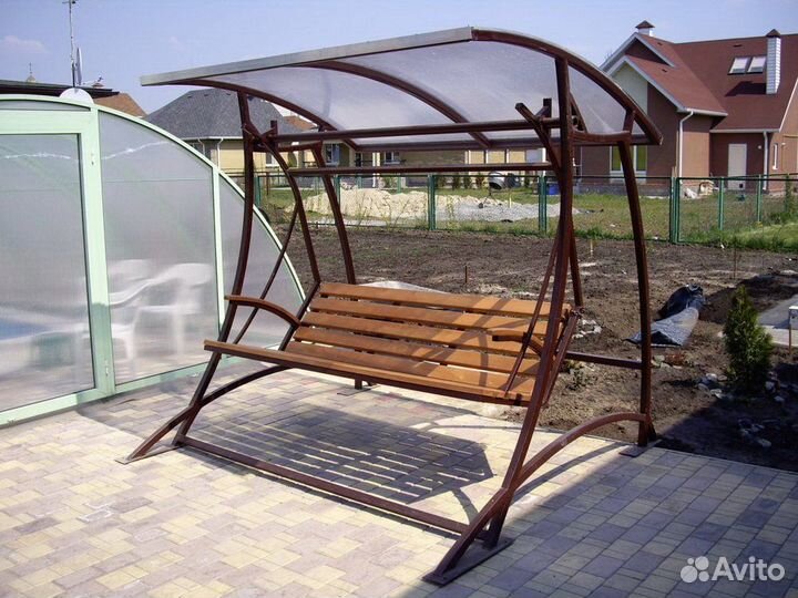 Садовые качели новые