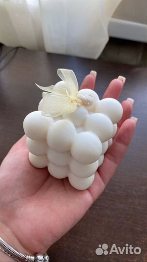 Силиконовая форма для свечей