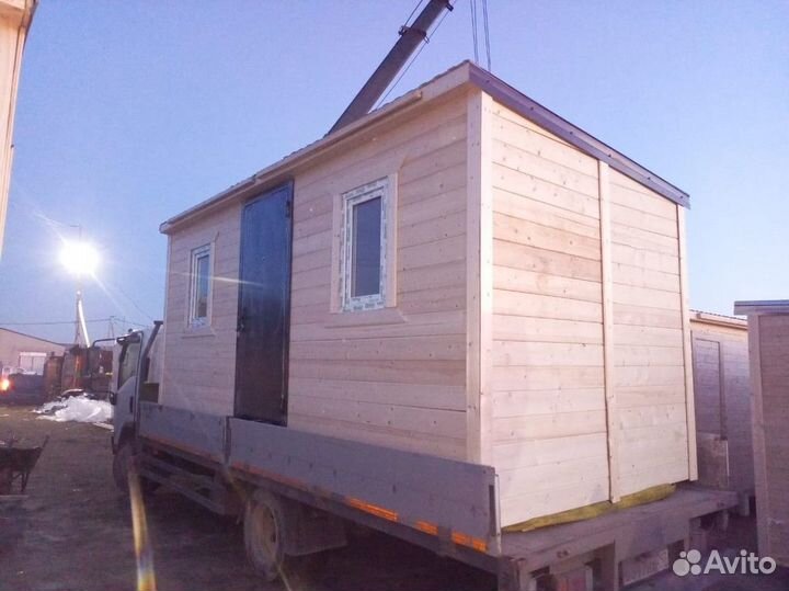 Бытовка и хозблок под ключ для дачи