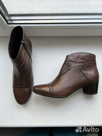 Ботинки кожаные 36 размер