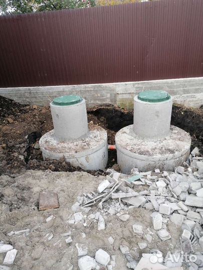 Монтаж септика под ключ