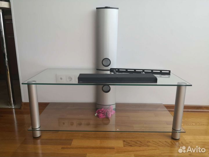 Стойка под телевизор серебристая Sonorous Neo 110