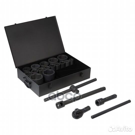 Набор головок ударных 1 90мм 20 пр. (27-80мм