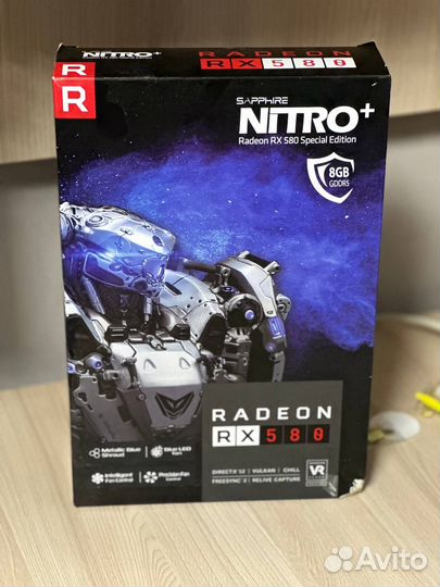 Rx 580 8GB sapphire nitro+ se