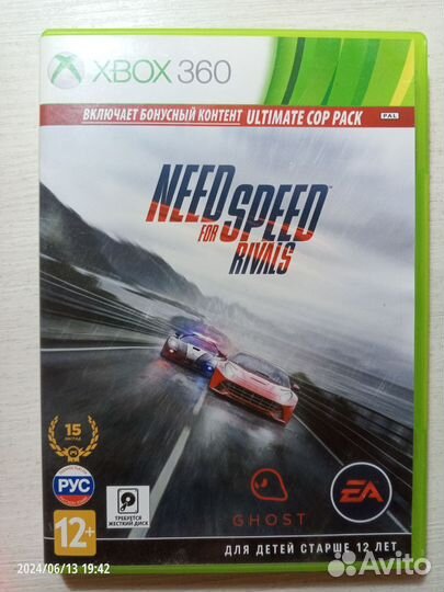 Need FOR speed rivals на xbox360
