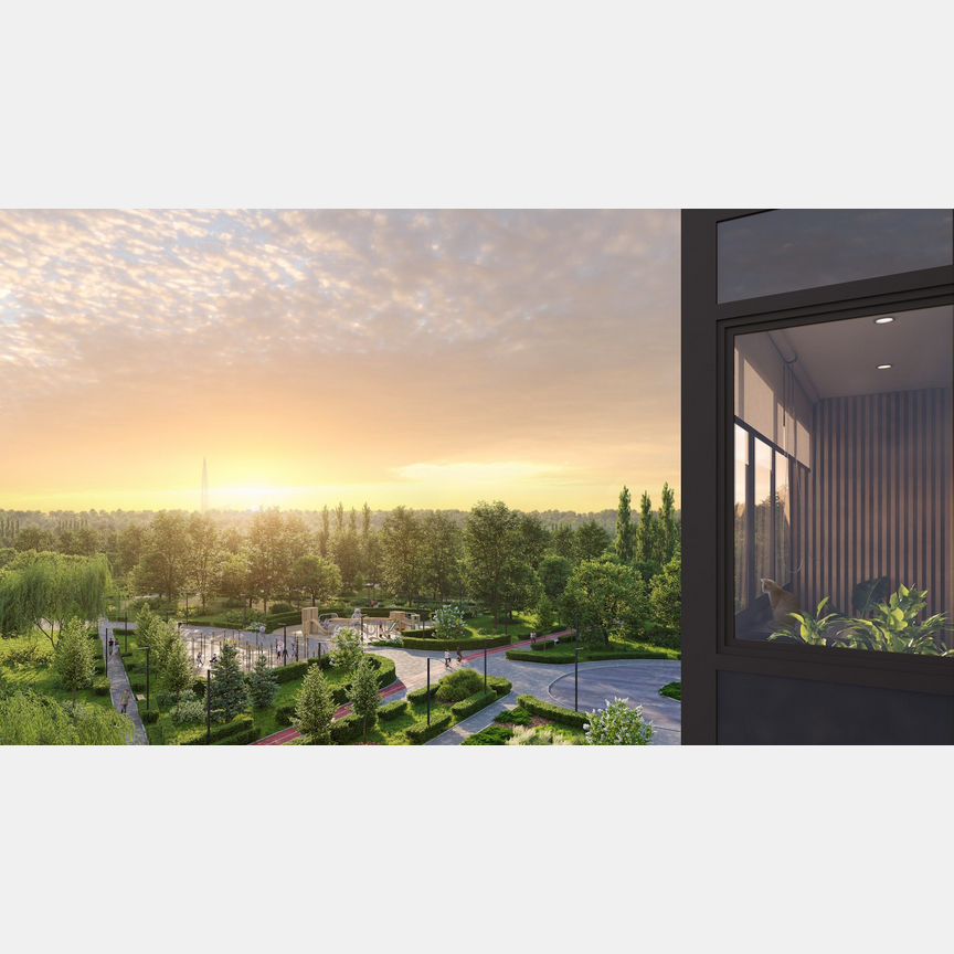 1-к. квартира, 37,5 м², 12/23 эт.