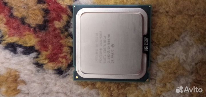 Процессор intel pentium dual core e 5300