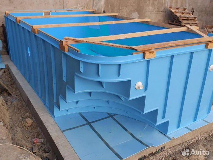 Пластиковый бассейн