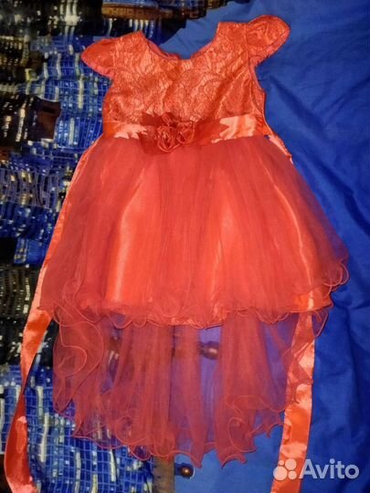 Платье для девочки 80-92