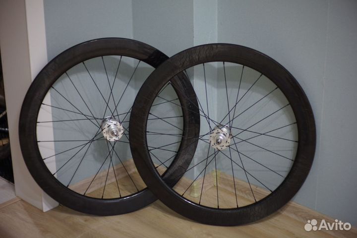 Трековый карбоновый вилсет Трековые колеса фикс