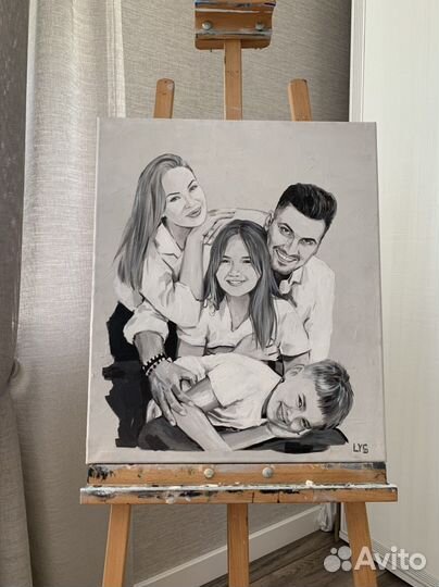 Портреты по фотографии