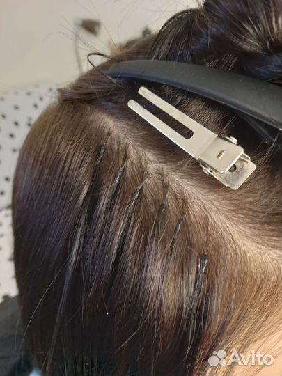 Микро наращивание волос, коррекция, снятие