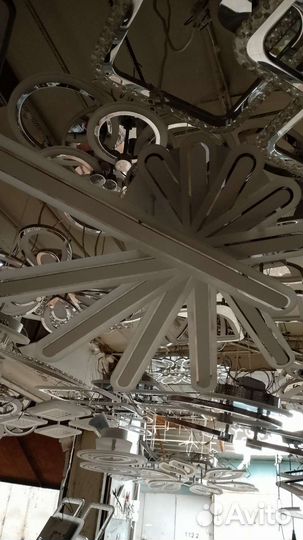 Люстры светодиодные в зал спальни