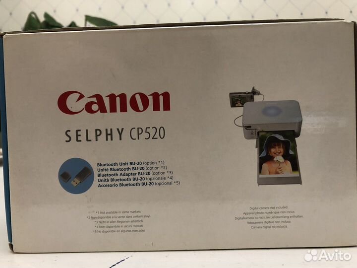 Сублимационный принтер canon cp520