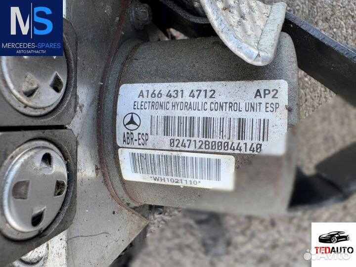 Блок ABS, Mercedes ML W166 2014