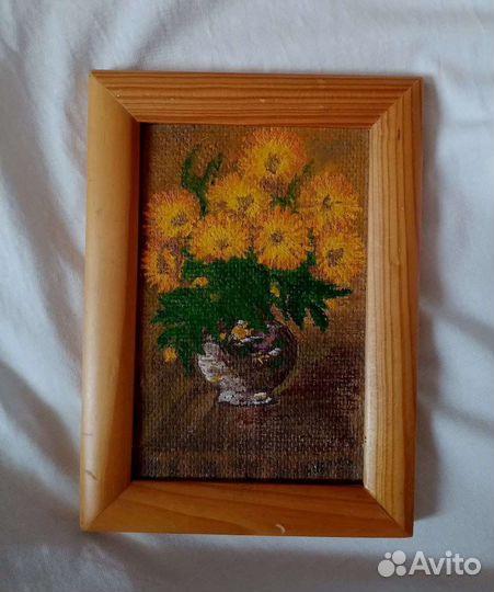 Картины маслом ручной работы