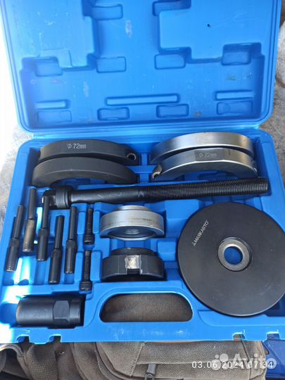 Набор для замены ступичных подшипников vag 72мм