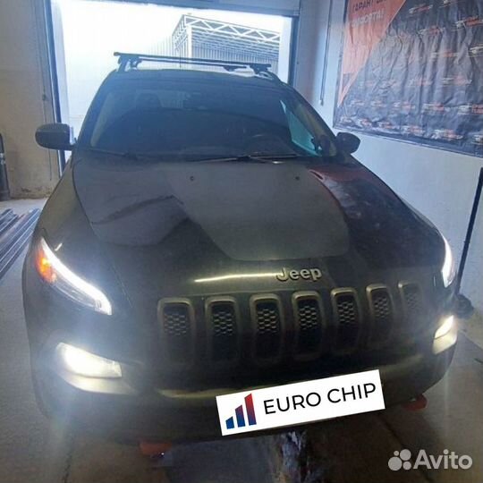 Чип тюнинг Jeep Cherokee 2.4 KJ 150 лс