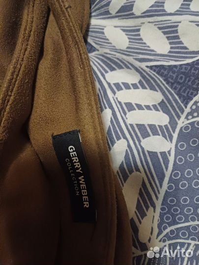 Юбка,искусственная замша 52 размер