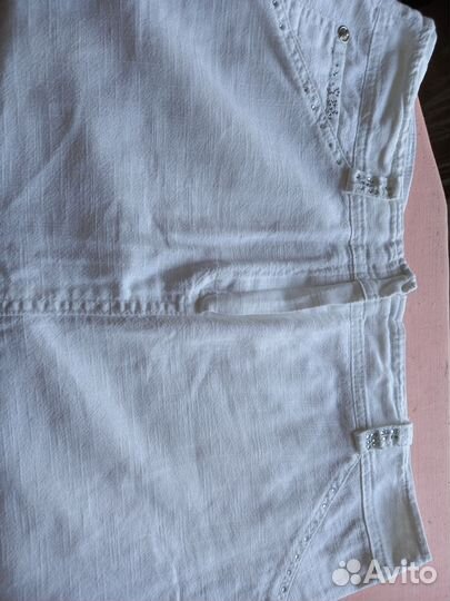 Юбка льняная тонкая