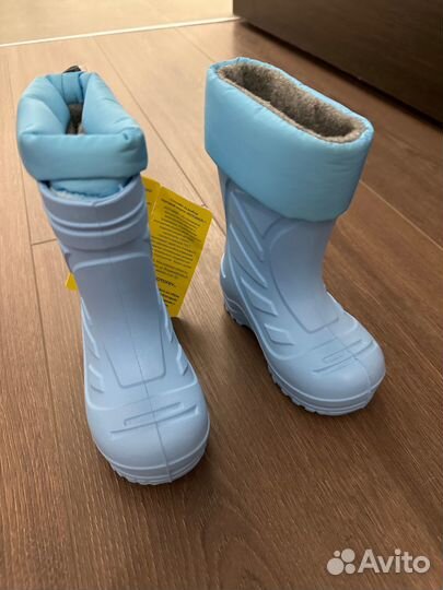 Детские резиновые сапоги 24 размер
