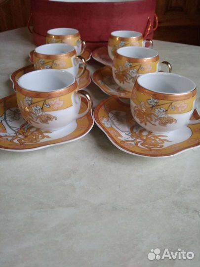 Кофейный сервиз.Фарфор