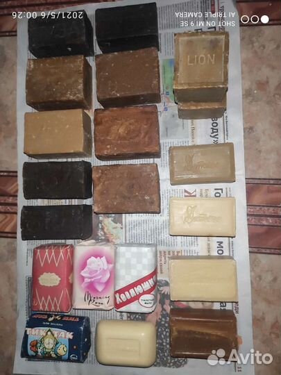 Мыло СССР разное