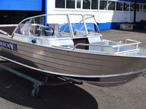 Wyatboat 430DCM новый алюминиевый катер в наличии