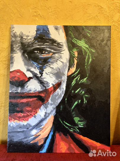Картина по номерам, joker