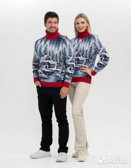 Свитер pulltonic оверсайз с горлом