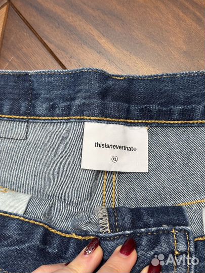 Джинсы thisisneverthat one denim