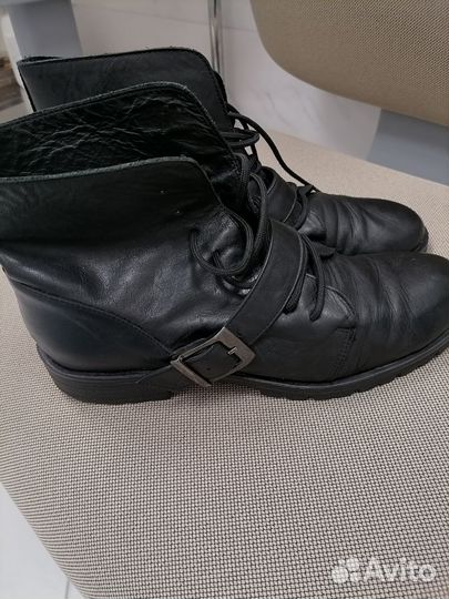 Ботинки женские кожа