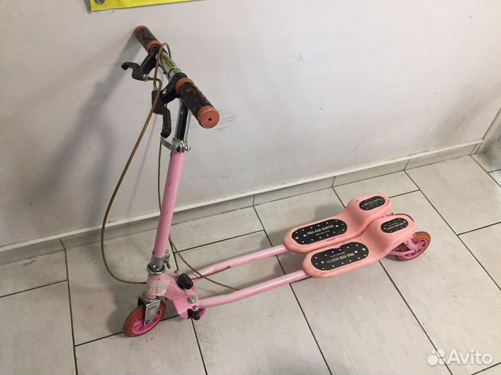 Инерционный самокат Frog Kick Scooter