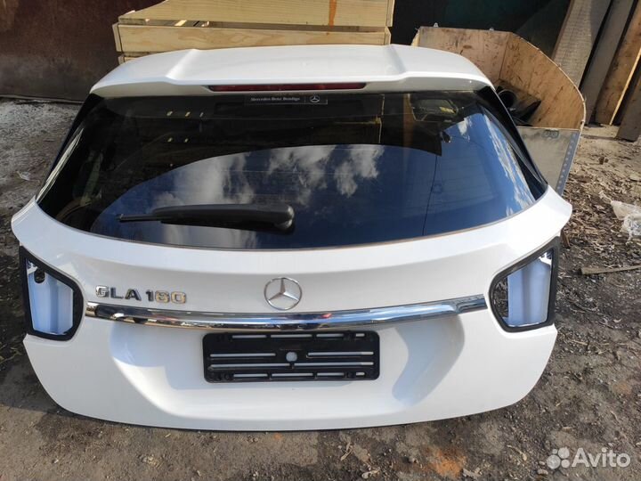 Mercedes X156 крышка багажника белый цвет