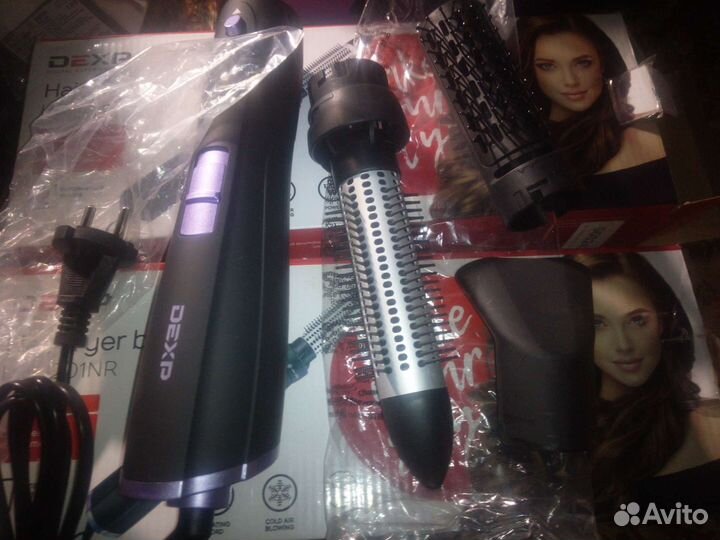 Фен щётка dexp